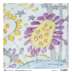 froqe accent picture sku pict11acc3030bowl remembrance bowl flowers by brook fineart print 30x30cm 11.8x11.8in tradition by forbicon sweden