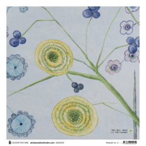froqe accent picture sku pict5acc3030tiles remembrance tiles yellow balls fineart print 30x30cm 11.8x11.8in tradition by forbicon sweden