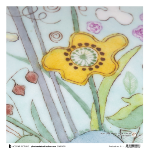 froqe accent picture sku pict9acc3030bowl remembrance bowl big flower by brook fineart print 30x30cm 11.8x11.8in tradition by forbicon sweden