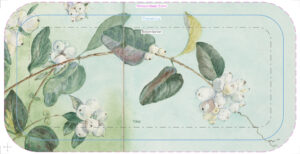 tray remembrance tiles 34x24cm