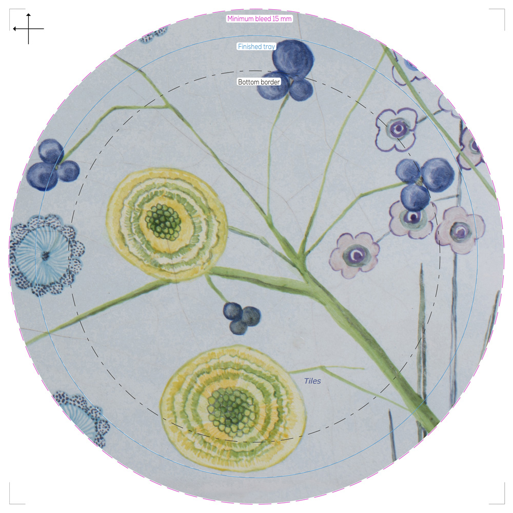 tray remembrance tiles round25cm (copy)