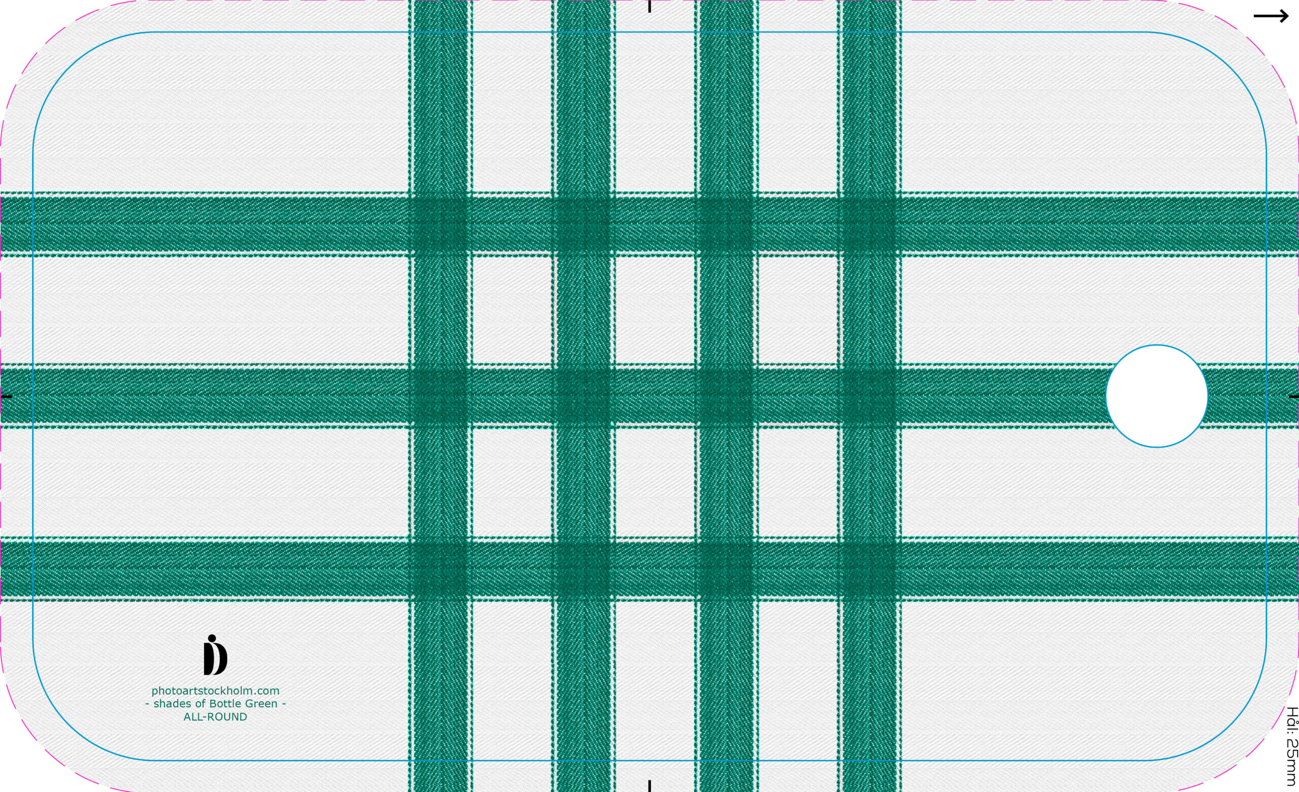 web prod 302 ar bottle green board birch d sided 34x20 hole bf303420 front 20feb26