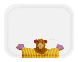 Tray PLAYGROUND - my Little Brown Bear - 48x37cm